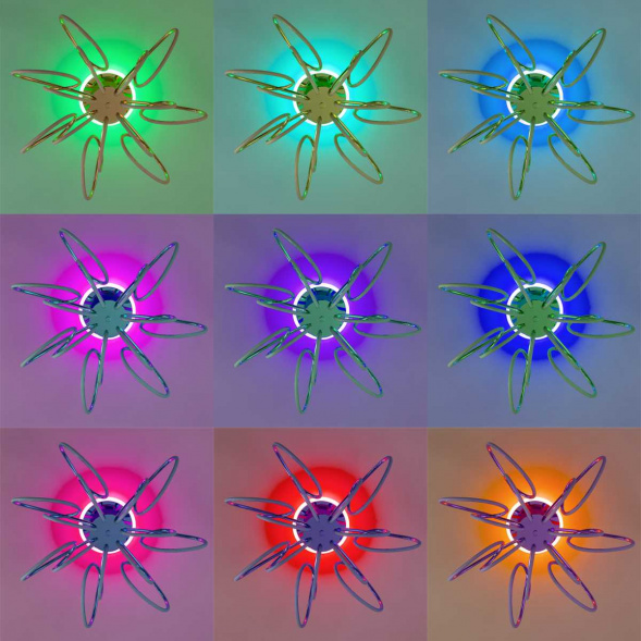 Потолочная светодиодная люстра Citilux Salma Smart CL224A172