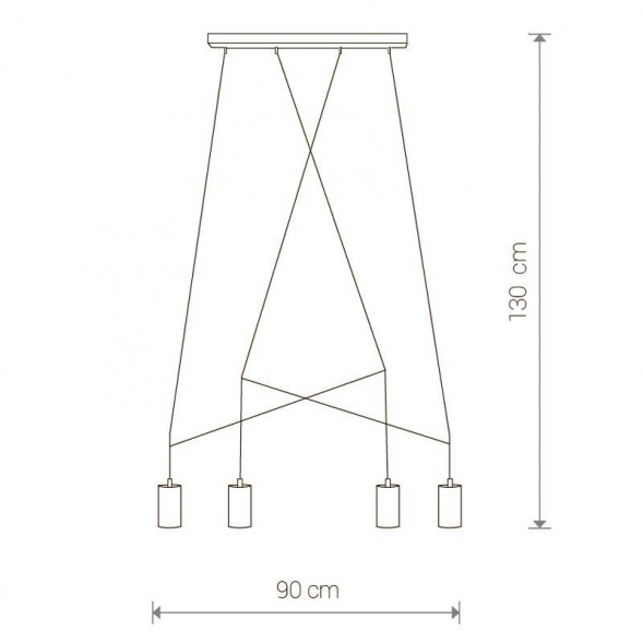 Подвесная люстра Nowodvorski Imbria 7957