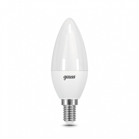 Лампа светодиодная Gauss E14 9.5W 6500K матовая 103101310
