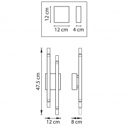 Бра Lightstar Iris 734647