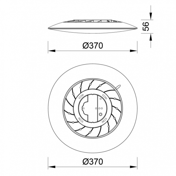 Потолочный светильник Mantra SLIM CCT 8691