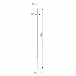 Настенный светодиодный светильник Elektrostandard Alto LED латунь 3000K 40134/LED a069823