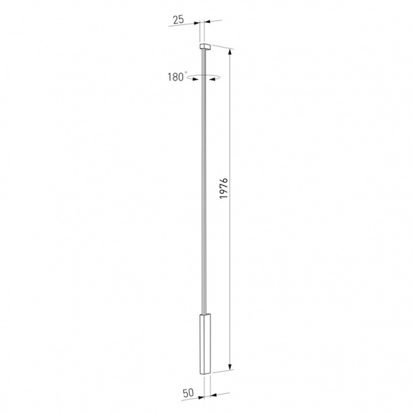 Настенный светодиодный светильник Elektrostandard Alto LED латунь 3000K 40134/LED a069823