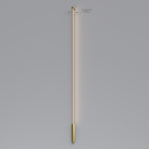 Настенный светодиодный светильник Elektrostandard Alto LED латунь 3000K 40134/LED a069823