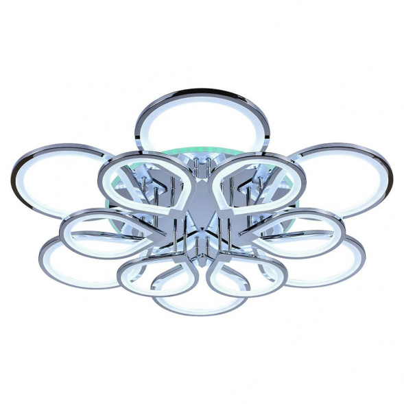 Потолочная светодиодная люстра Profit Light 8000/6+6 CHR