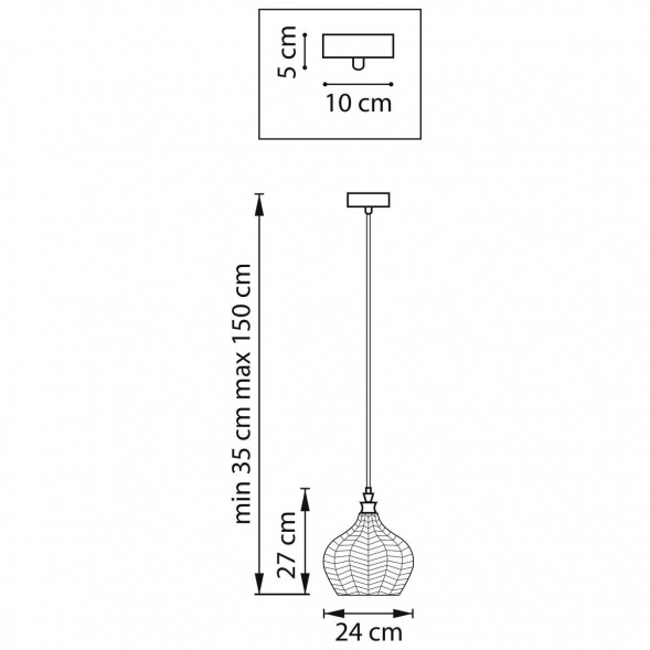 Подвесной светильник Lightstar Rocco 793116