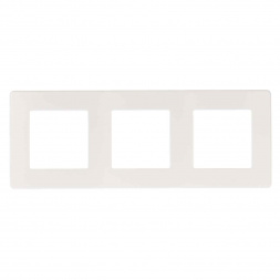 Рамка 3-постовая ЭРА 12 сатин белый 12-5103-01 Б0052519
