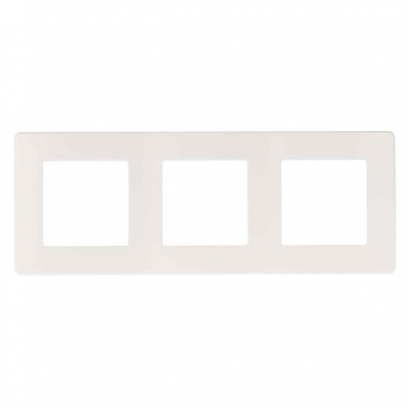 Рамка 3-постовая ЭРА 12 сатин белый 12-5103-01 Б0052519