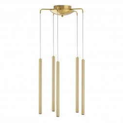 L5T747233 Люстра TUBO LED 25W 1500LM 25G ЗОЛОТО 3000K