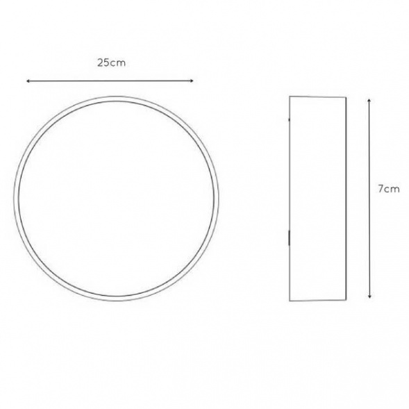Потолочный светодиодный светильник Lucide Roxane 27815/10/29
