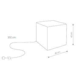 Уличный светильник Nowodvorski Cumulus Cube 8966