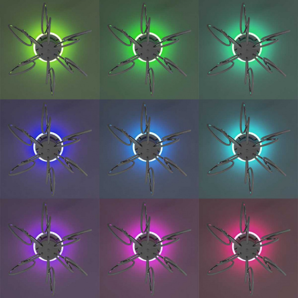 Потолочная светодиодная люстра Citilux Salma Smart CL224A161