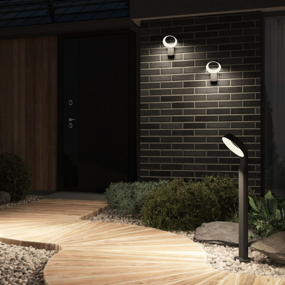 Ландшафтный светодиодный светильник Denkirs Sanvik DK9718-BK