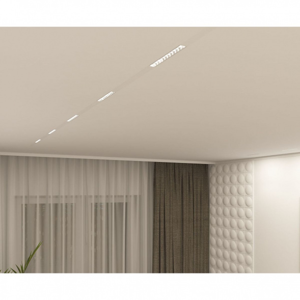 Трековый светодиодный светильник Denkirs Smart Grill DK8001-WH