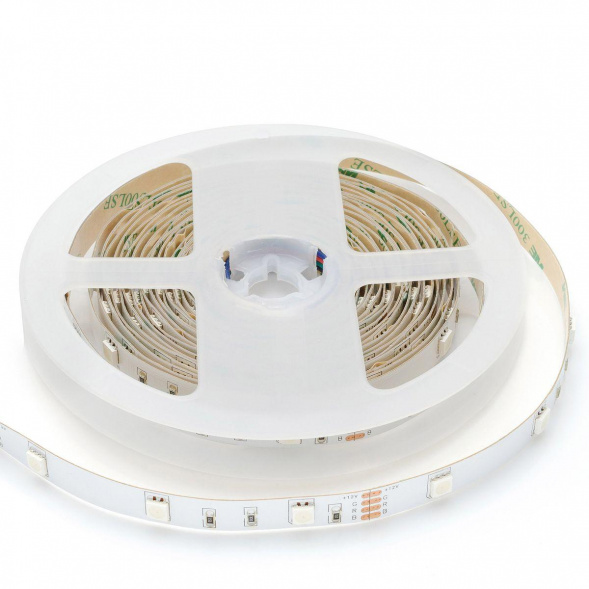 Светодиодная лента Apeyron 7,2W/m 30LED/m 5050SMD разноцветная 3M 217BL