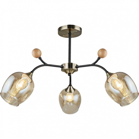 Потолочный светильник Reluce 02009-0.3-03 AB+BK