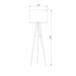 Торшер TK Lighting 5569 Juta