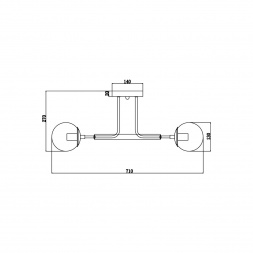 Потолочная люстра Vele Luce Intenso VL1413L06