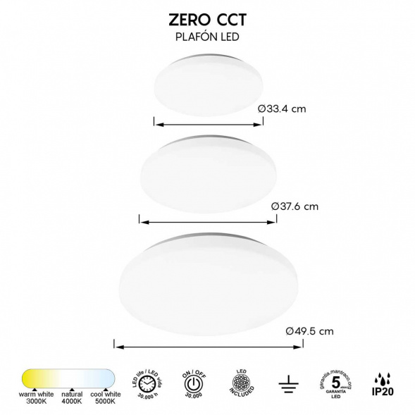 Потолочный светильник Mantra ZERO CCT 8693