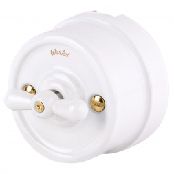 Набор винтов Werkel для накладного выключателя Ретро золото WL18-21-01 4690389105890