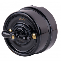 Набор винтов Werkel для накладного выключателя Ретро золото WL18-21-01 4690389105890