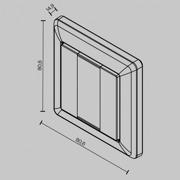 Панель управления Maytoni Lighting control 721039