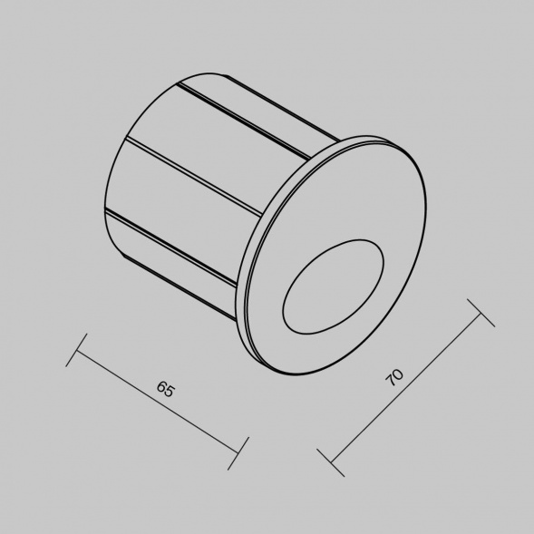 Подсветка для лестниц Maytoni Bil O015SL-L3B3K