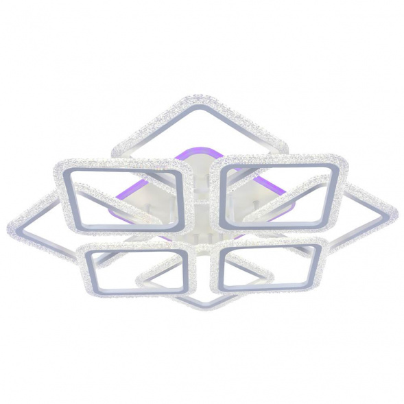 Потолочная светодиодная люстра Profit Light 8015/4+4 WHT