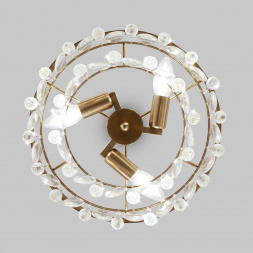 Подвесная люстра Eurosvet Sophie 60165/3 латунь