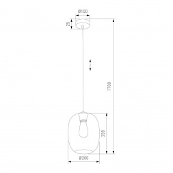 Подвесной светильник TK Lighting 5971 Elio