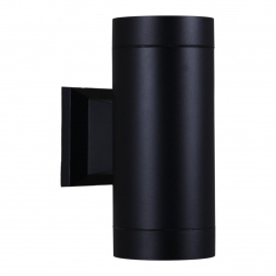 Уличный настенный светильник Reluce 86225-9.2-002CT 2*GX53 BK