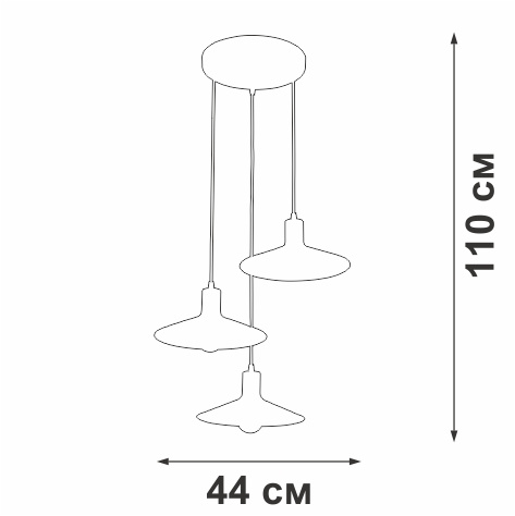 Люстра Vitaluce V3094-0/3S