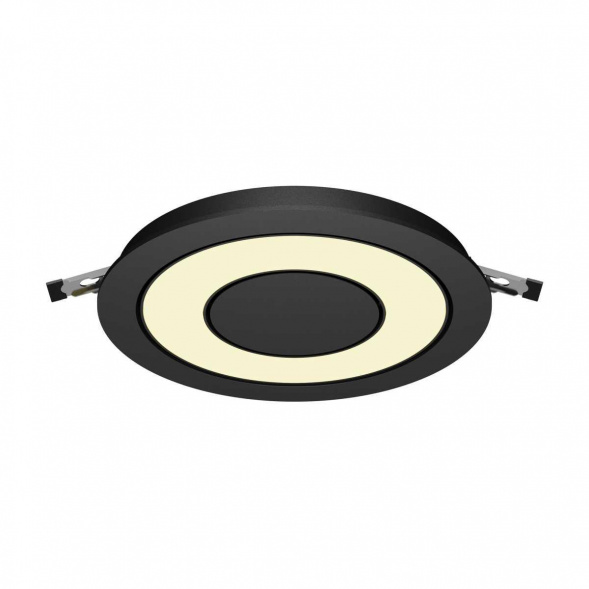 Встраиваемый светильник Maytoni Technical Downlight DL102-12W2.7K-B