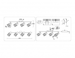 Настенно-потолочный спот Ambrella light TRADITIONAL TR8666