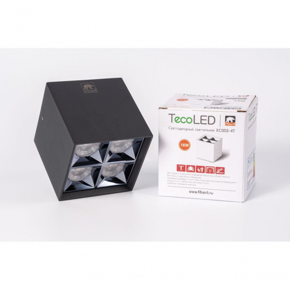 Потолочный светодиодный светильник Fiberli XC002-4T 12120202