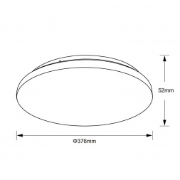 Потолочный светильник Mantra ZERO CCT 8694