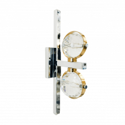 Настенный светильник Lumina Deco Kompass LDW 6064-2 CHR