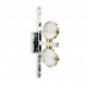 Настенный светильник Lumina Deco Kompass LDW 6064-2 CHR