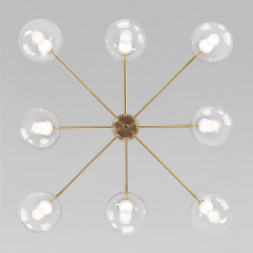 Потолочная люстра Eurosvet Magma 60175/8 латунь