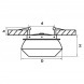 Встраиваемый светодиодный светильник Lightstar Orbe 051309