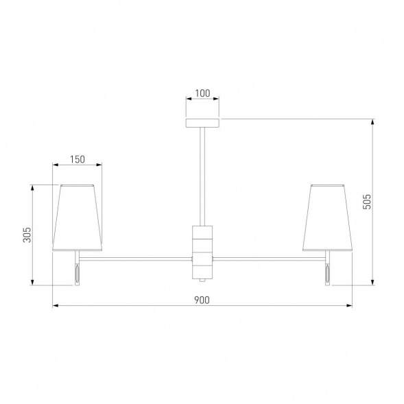 Подвесная люстра Eurosvet Milazzo 60137/8 хром