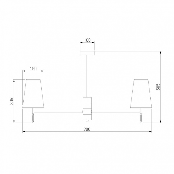 Подвесная люстра Eurosvet Milazzo 60137/8 хром