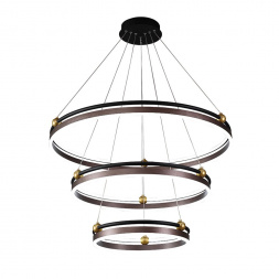 Подвесной светодиодный светильник Crystal Lux Fernando SP158W Led Coffee/Black