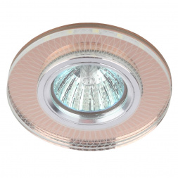 Точечный светильник ЭРА с подсветкой DK LD44 TEA 3D Б0037354