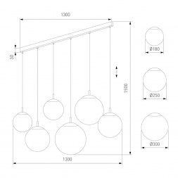 Подвесной светильник TK Lighting 4792 Esme