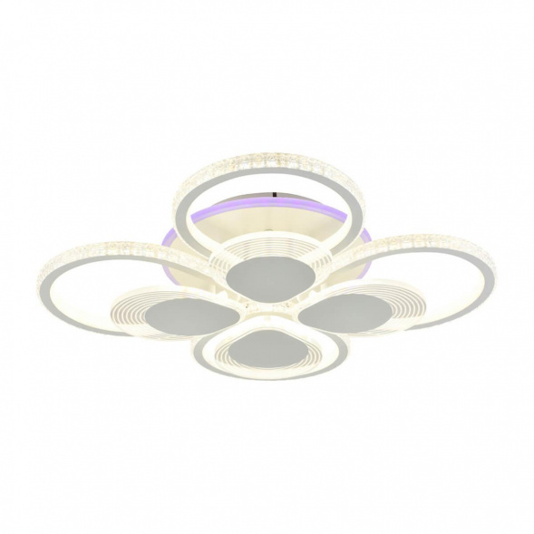 Потолочная светодиодная люстра Profit Light 5891/4+4B WHT