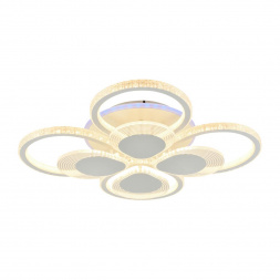 Потолочная светодиодная люстра Profit Light 5891/4+4B WHT