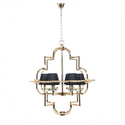 Подвесная люстра Lumina Deco Baltimore LDP 8020-6 GD+BK