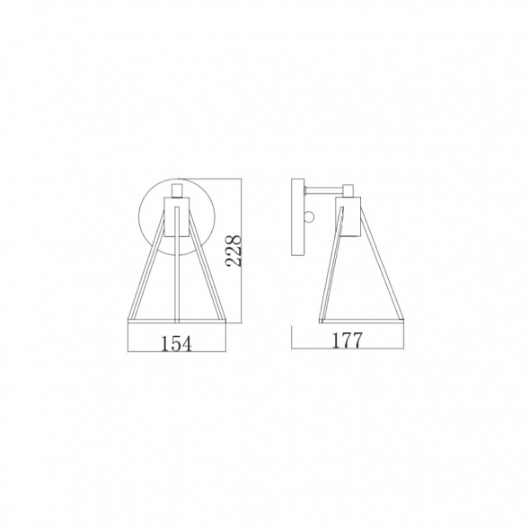 Бра Vele Luce Storm VL6136W01