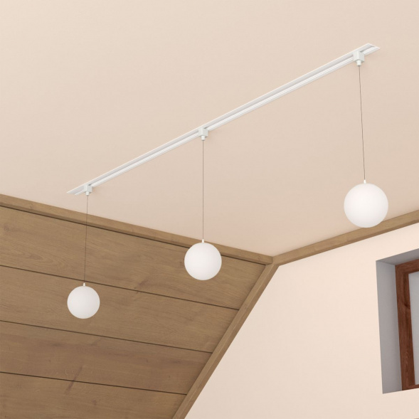 Шинопровод встраиваемый однофазный Crystal Lux CLT 0.121 01 L1000 WH